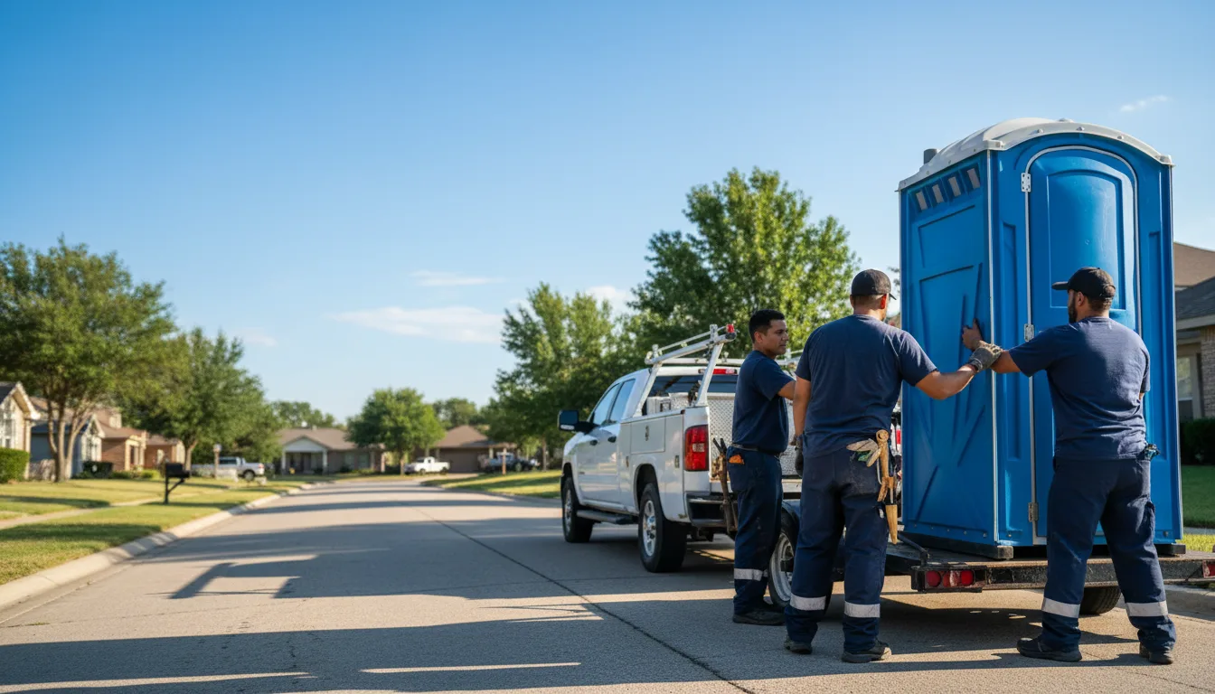 Portable Toilet Rental in Coppell, TX near me